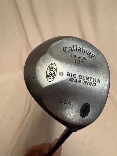 Unisex Callaway Big Bertha Warbird Right Handed Driver Regular Flex 12 Loft Graphite Shaft (Used)