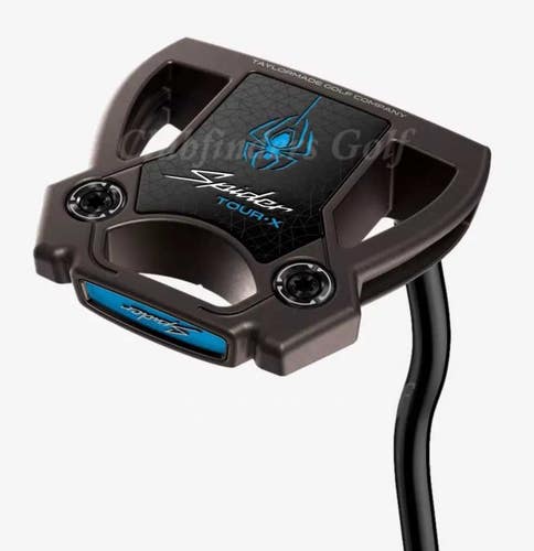 NEW TaylorMade Spider Tour-X Torched 35" Double-Bend Putter w/SuperStroke & HC