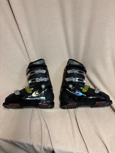 Mondo 28 & 28.5 Unisex Salomon All Mountain X Wave 6.0 Ski Boots (Used)