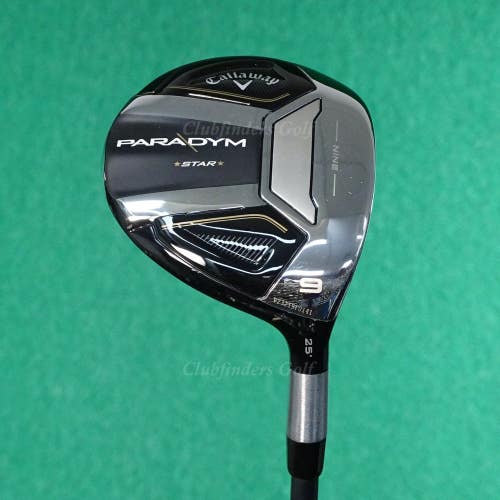 Callaway Paradym Star 25 Fairway 9 Wood Aldila Tour ATX55-A Graphite Seniors