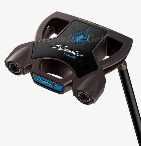 NEW TaylorMade Spider Tour Torched 35" #3 Small-Slant Putter w/SuperStroke & HC