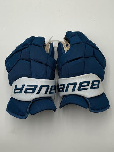 Lightly Used Toews Colorado Avalanche Bauer 14" Pro Stock Supreme Ultrasonic Gloves