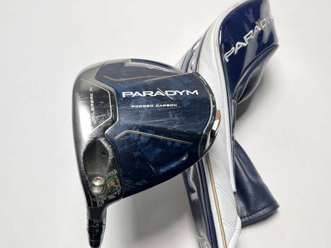 LEFTY Callaway Paradym Driver 10.5* HZRDUS 5.5 Dual Torsional Design Reg LH HC