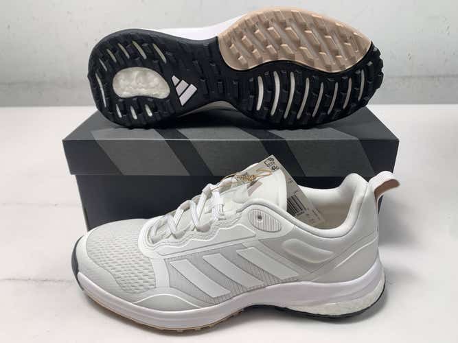 Adidas Zoysia Waterproof Golf Shoes White Women's SZ 6.5 (GV9396) NIB