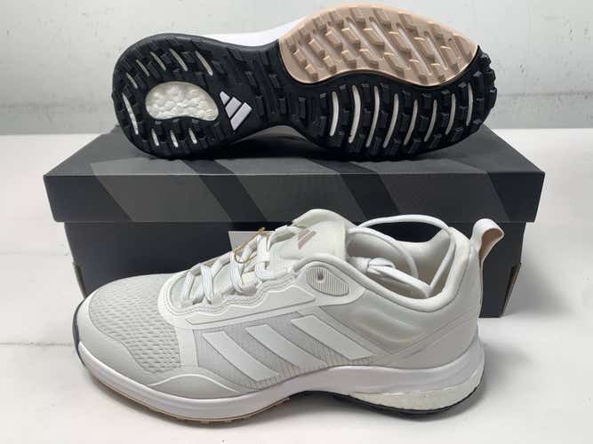Adidas Zoysia Waterproof Golf Shoes White Women's SZ 7 (GV9396) NIB