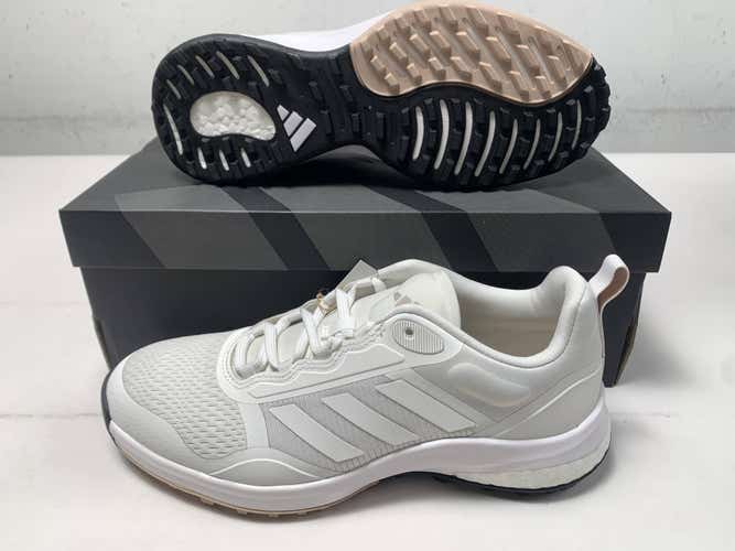 Adidas Zoysia Waterproof Golf Shoes White Women's SZ 7.5 (GV9396) NIB