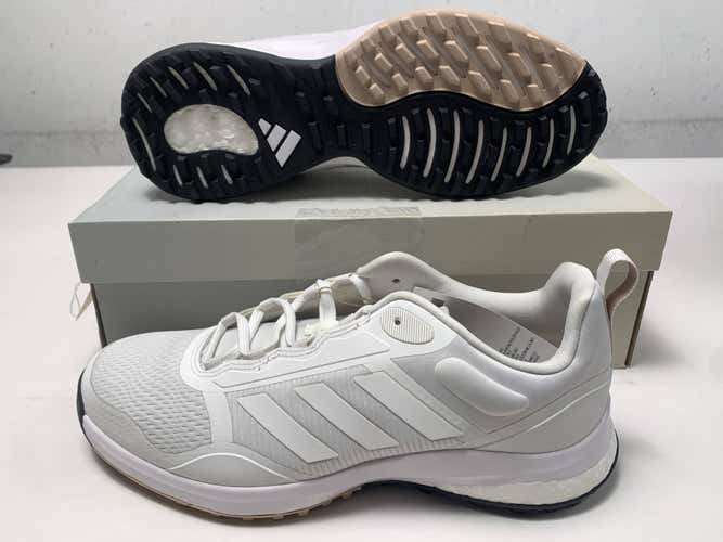 Adidas Zoysia Waterproof Golf Shoes White Women's SZ 9.5 (GV9396) NIB