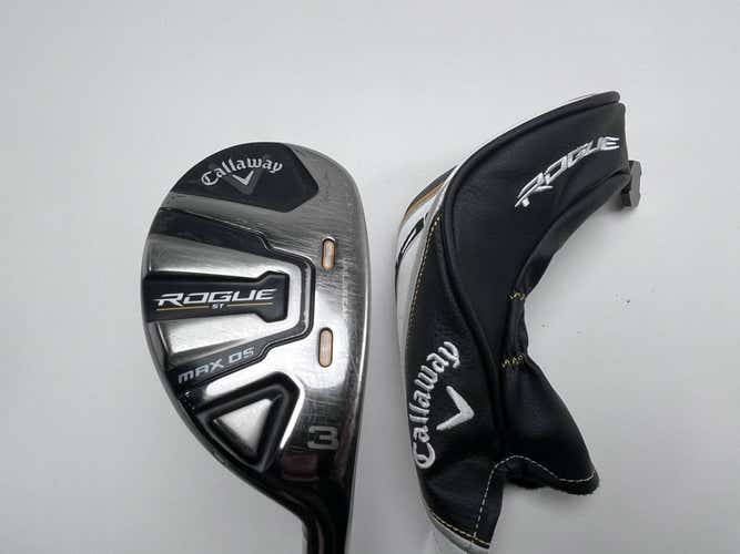 Callaway Rogue ST Max OS 3 Hybrid 19* HZRDUS RDX Smoke 6.5 Black XStiff RH HC