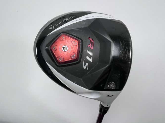 TaylorMade R11s Driver 9* Fujikura Motore F1 TP Stiff Graphite Mens RH