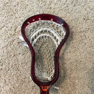 STX STALLION PRISM Head Dyed Maroon and Strung (Used)