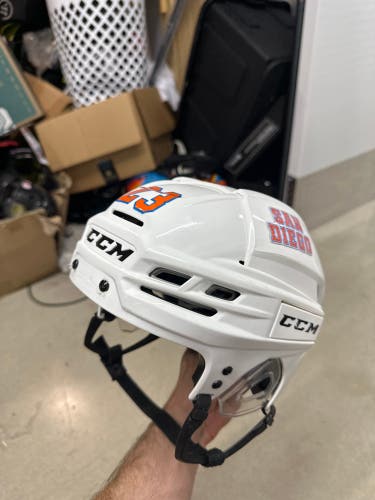 SD GULLS Medium CCM Tacks 910 Helmet Pro Stock (Used)