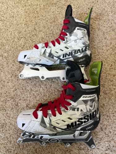 Mission Inhaler WM02 Inline Skates Wide Width Size 3.5 (Used)