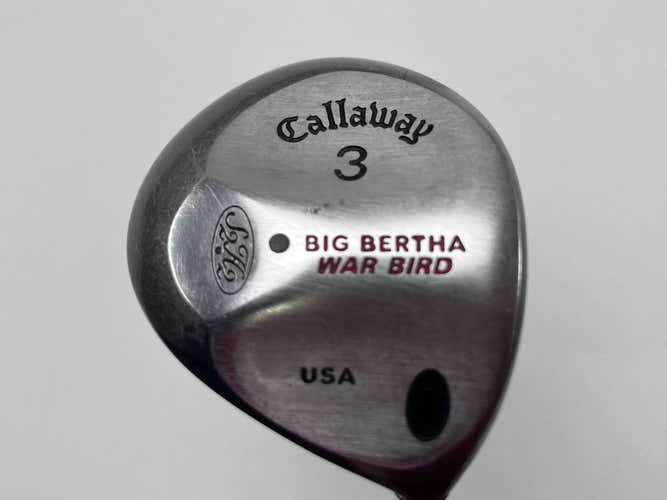Callaway Big Bertha Warbird 3 Fairway Wood 15* RCH 90 Firm Graphite Mens RH