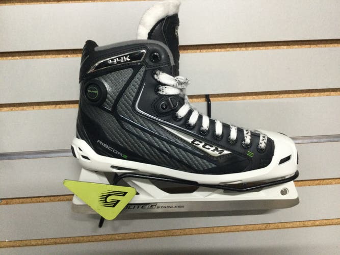 CCM Ribcor 44K Hockey Goalie Skates Regular Width 7.5 (New)