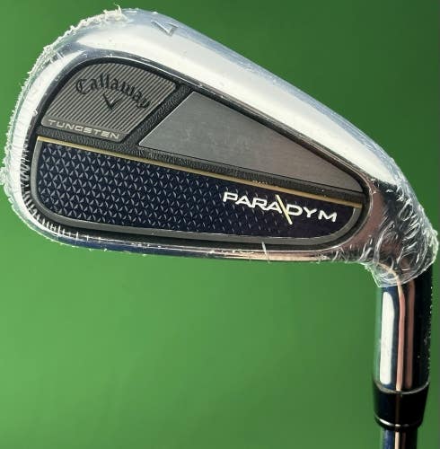 Callaway Paradym Individual 7-Iron 29* Regular Flex Steel Elevate MPH 95 NEW