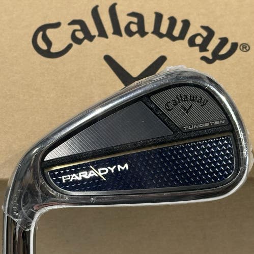 Callaway Paradym Iron Set LEFT Hand 5-AW Graphite HZRDUS Regular Flex LH NEW