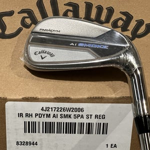 NEW Callaway Paradym AI Smoke Iron Set 5-PW, AW Steel Elevate MPH 95 Regular RH