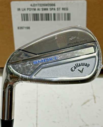 Callaway Paradym AI Smoke Iron Set LEFT Hand 5-AW Steel Elevate MPH 95 R-Flex LH