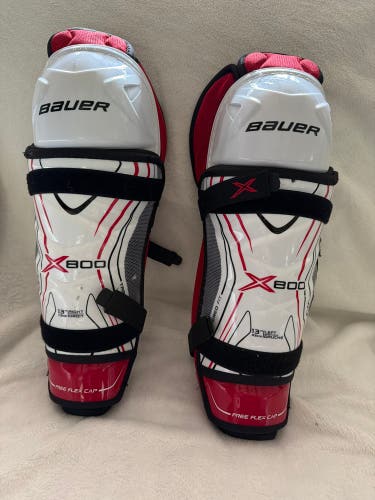 Junior Bauer Vapor X800 13" Shin Pads (Used)