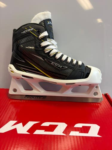 2016 CCM Tacks 4092 Hockey Goalie Skates Regular Width Size 4.5 (New)