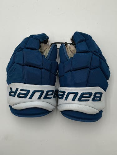 Used Rodrigues Colorado Avalanche Bauer 14" Pro Stock Supreme Ultrasonic Gloves