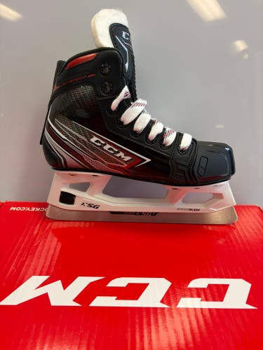 2019 CCM JetSpeed FT460 Hockey Goalie Skates Regular Width Size 1 (New)