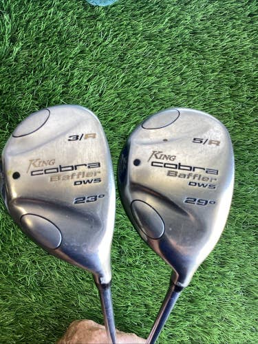 King Cobra Baffler DWS Hybrids Set 3-23* And 5-29* Ladies Graphite Shafts