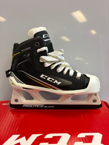 2018 CCM Tacks 9080 Hockey Goalie Skates Regular Width Size 4.5 (New)