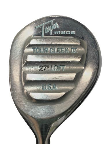 TaylorMade Tour Cleek IV 9 Wood Pittsburgh Persimmon LH Ladies Taylite Steel 40"