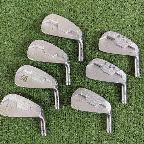 Sub 70 TAiii Iron Set 4-PW Forged Club Heads Only Right Handed TA III