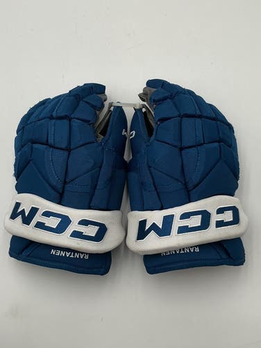 Used Rantanen Colorado Avalanche 15” CCM HG12 Gloves Pro Stock