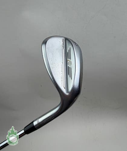 Used Titleist Vokey SM9 M Grind Chrome Wedge 62*-08 Wedge Flex Steel Golf Club