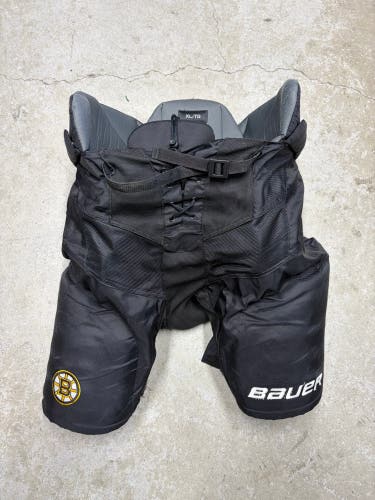 SR X-Large Bauer Nexus Pro Lite Hockey Pants (Used) BOSTON BRUINS Pro Stock