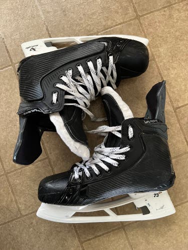 Tyler Toffoli Bauer Vapor Flylite Hockey Skates (Used) with shot blockers READ (or best offer)