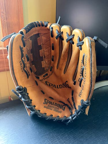 Spalding Top Grain Cowhide 12" Baseball Glove RHT Model 18120 PLATINUM
