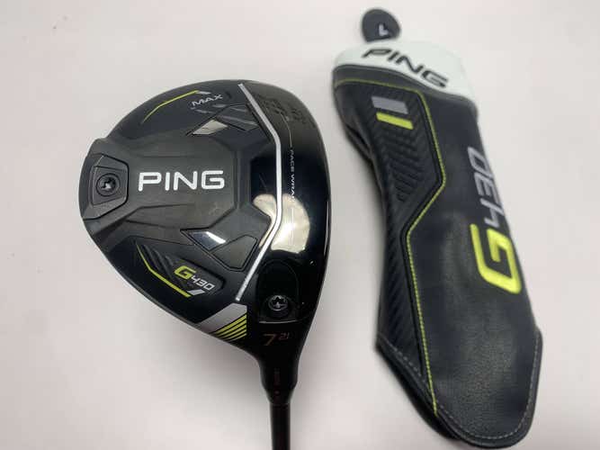 Ping G430 Max 7 Fairway Wood 21* Alta CB 65g Stiff Graphite Mens RH HC