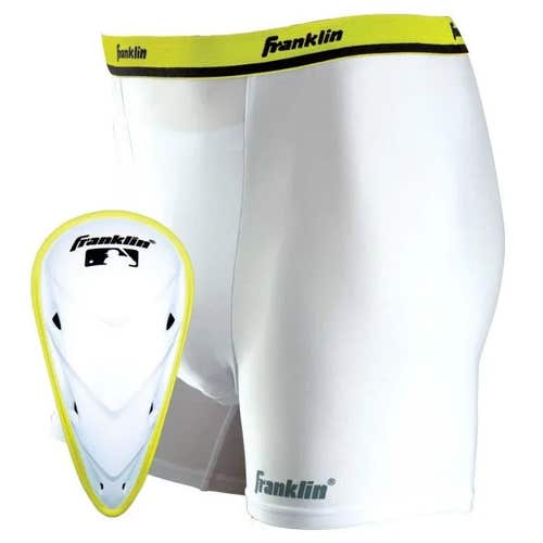 Franklin MLB Adult FlexPro Cup and Compression Shorts - Large