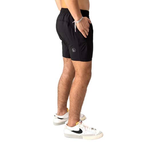 Dirty Mids Flex 5" Shorts - Black / Adult L
