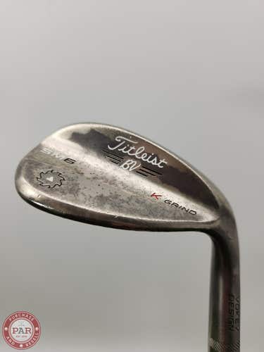 2016 TITLEIST VOKEY SM6 STEEL GRAY WEDGE 58*/12 WEDGEFLEX VOKEY STOCK 34.75" GOO