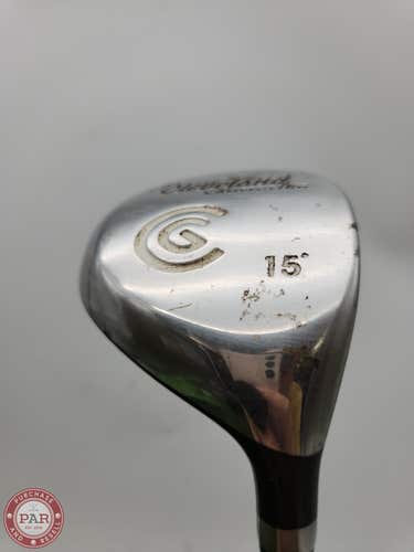 2001 CLEVELAND LAUNCHER 3 WOOD 15* REG CG LAUNCHER GOOD