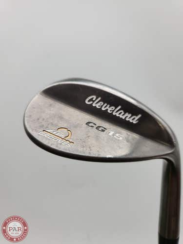 2010 CLEVELAND CG15 WEDGE 56*/10 STIFF STEEL 35.5" GOOD