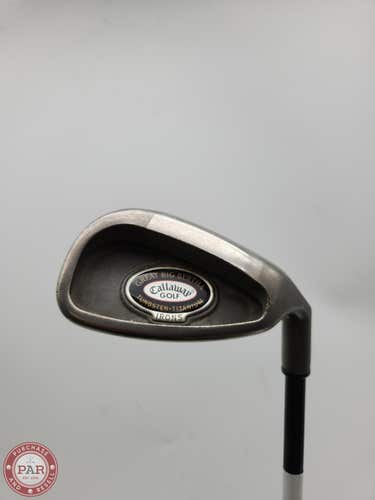 CALLAWAY GREAT BIG BERTHA TUNGSTEN TITANIUM 9 IRON REG RCH 96 35.75" GOOD