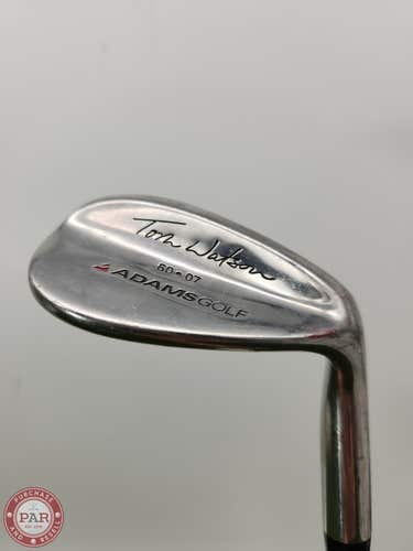 ADAMS TOM WATSON WEDGE LOB WEDGE 60*/07 WEDGEFLEX PERFORMANCE LITE 35" VERYGOOD