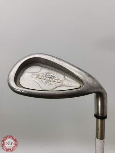 2000 CALLAWAY STEELHEAD X14 PITCHING WEDGE LADIES STEELHEAD X-14 GEMS 34.25" GOO