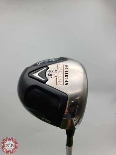 CALLAWAY BIG BERTHA FUSION FT 3 TOUR DRIVER 8.5* REG ALDILA NV GREEN 65 350 GOOD