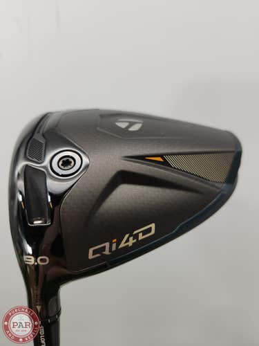 LEFTY 2026 TAYLORMADE QI4D DRIVER 9* STIFF MITSU REAX 50 +HC DEMO