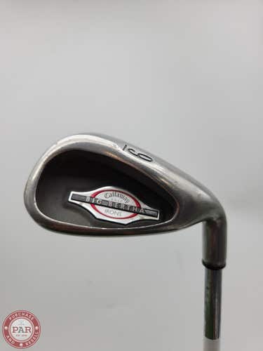 2002 CALLAWAY BIG BERTHA 9 IRON UNIFLEX STOCK STEEL 35.25" GOOD