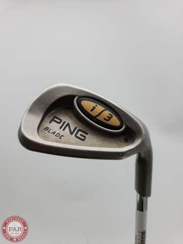 2000 PING I3 BLADE PITCHING WEDGE STIFF CUSHIN JZ 35.75" (BLACK DOT) GOOD