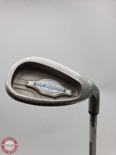 1998 CALLAWAY BIG BERTHA X12 SAND WEDGE STIFF STOCK STEEL 35.5" GOOD