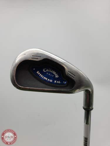 2003 CALLAWAY STEELHEAD X16 4 IRON REG STOCK STEEL 38.5" GOOD